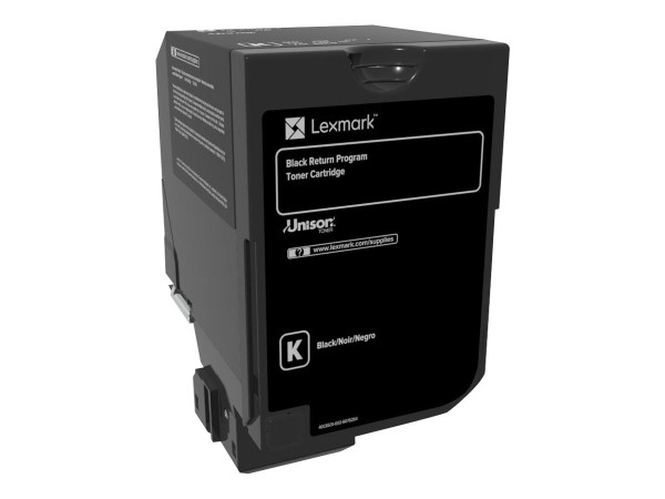 Lexmark Schwarz - Original - Tonerpatrone LCCP, LRP