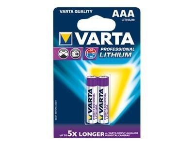 Varta Professional - Batterie 2 x AAA-Typ - Li