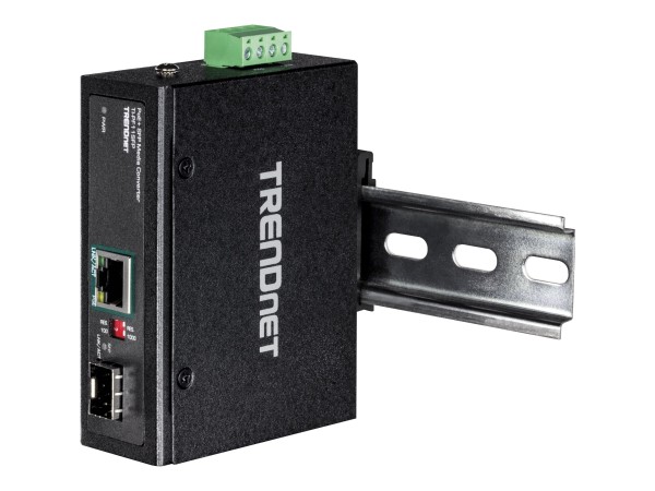 TRENDnet TI-PF11SFP - Medienkonverter - GigE - 10Base-T, 100Base-TX, 1000Base-T - RJ-45 / SFP (mini-