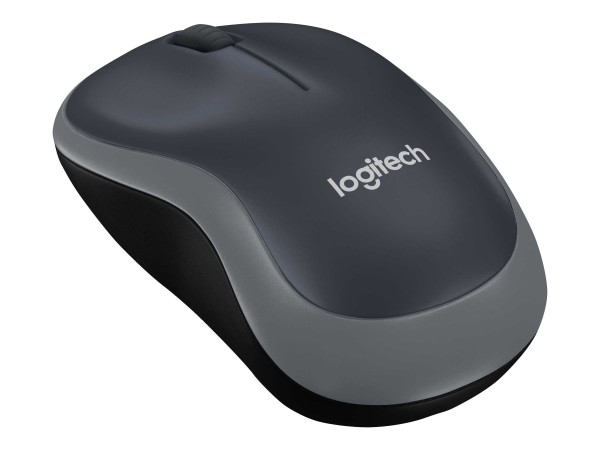 Logitech M185 - Maus - optisch - kabellos - 2.4 GHz - kabelloser Empfänger (USB)