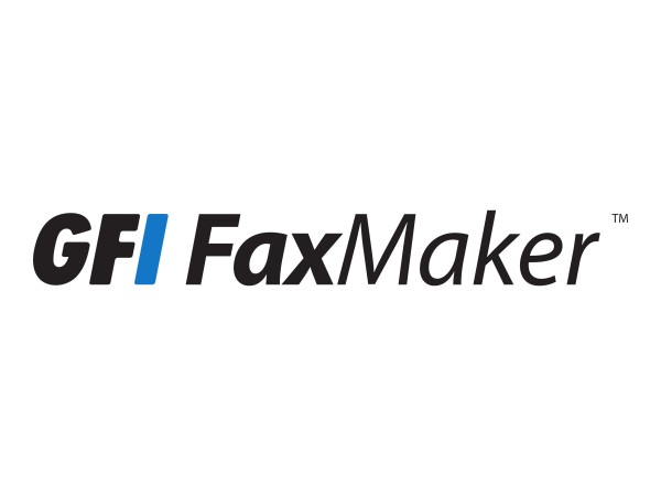 GFI FAXmaker - Abonnement-Lizenz (1 Jahr) - 1 zusätzlicher Benutzer