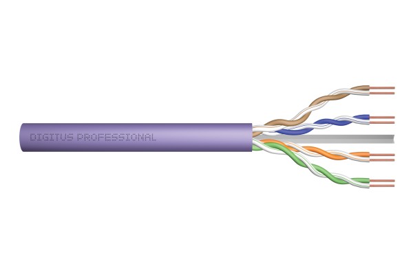 DIGITUS Cat.6 U/UTP Verlegekabel, 100 m, simplex, Eca