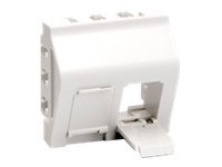 equip Gehäuse mit modularen Einsätzen - 2 Ports