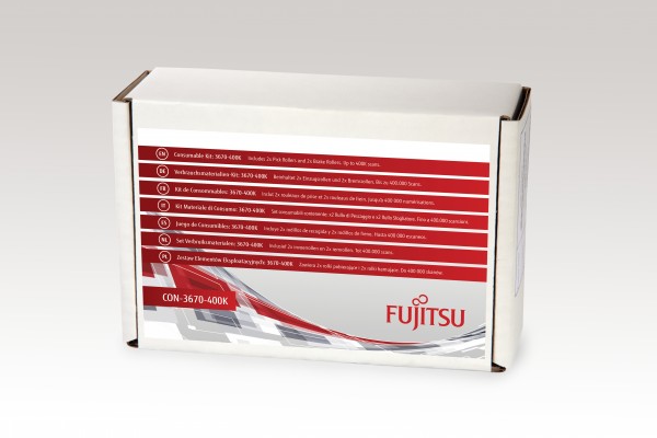 Fujitsu Consumable Kit: 3670-400K - Scanner - Verbrauchsmaterialienkit