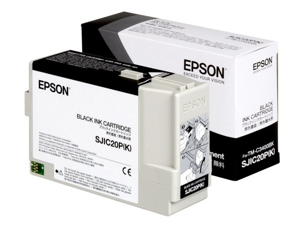 Epson SJIC20P(K) - Schwarz - Original - Tintenpatrone