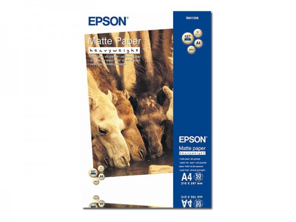 Epson Matt - A4 (210 x 297 mm) - 167 g/m² - 50 Blatt Papier