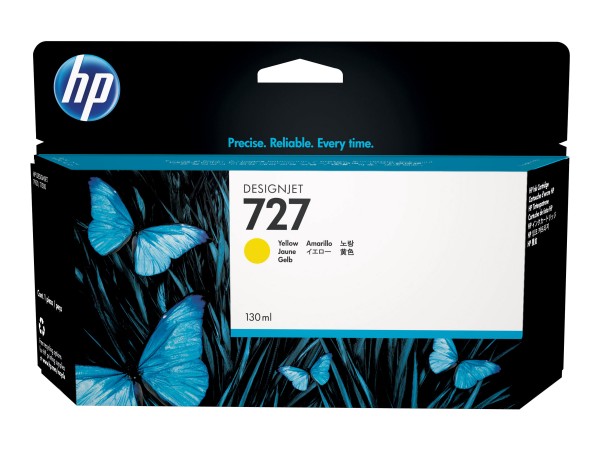 HP 727 - 130 ml - Dye-Based Yellow - Original
