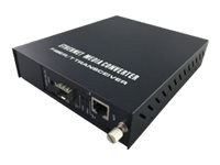 LevelOne GVM-1000 - Medienkonverter - 100Mb LAN - 10Base-T, 100Base-TX, 1000Base-T, 1000Base-X - RJ-
