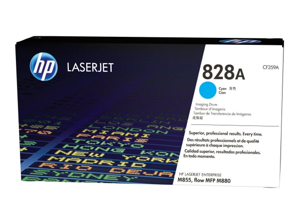 HP 828A - Cyan - Trommel-Kit - für Color LaserJet Managed Flow MFP M880