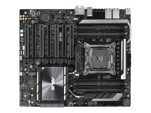 ASUS WS C422 SAGE/10G - Motherboard - SSI CEB - LGA2066 Socket - C422 - USB 3.1 Gen 1, USB-C Gen2, U