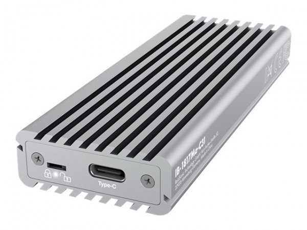 ICY BOX ICY BOX IB-1817Ma-C31 - Speichergehäuse mit Datenanzeige - M.2 - M.2 NVMe Card - USB 3.1 (Ge