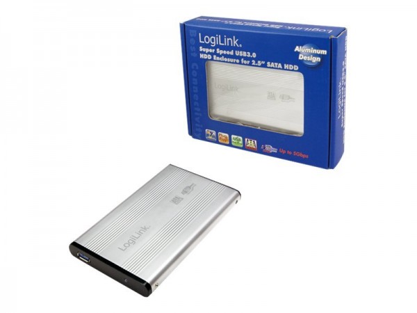 LogiLink Speichergehäuse - 2.5" (6.4 cm) - SATA 3Gb/s