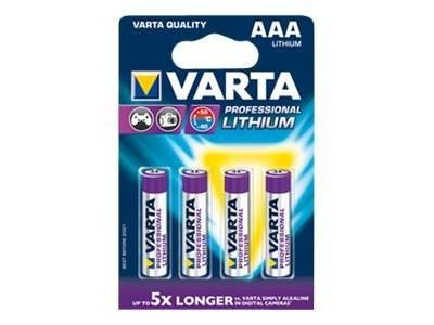Varta Professional - Batterie 4 x AAA-Typ - Li