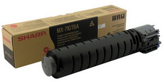 Sharp MX71GTBA - Schwarz - Original - Tonerpatrone