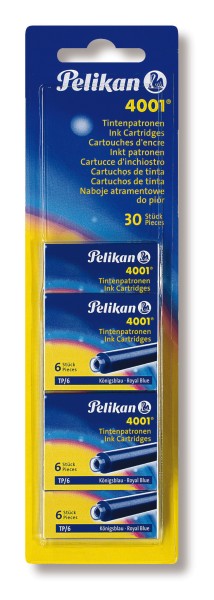Pelikan 330845 - Blau - Blau - Gelb - Füllfederhalter - Deutschland - Sichtverpackung - 30 Stück(e)