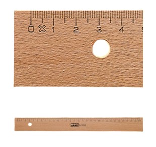 Möbius Ruppert 1950 - 0000 - Desk ruler - Buche - Holz - cm,mm - 50 cm - 1 Stück(e)