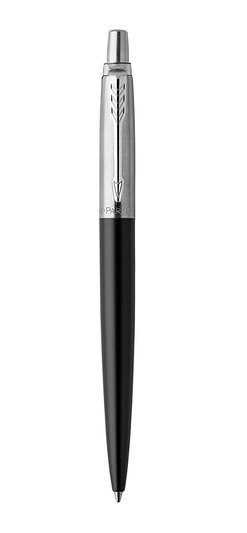 PARKER 1953184 - Schwarz - Chrom - Blau - Clip-on retractable ballpoint pen - Rund - Edelstahl - 1 S