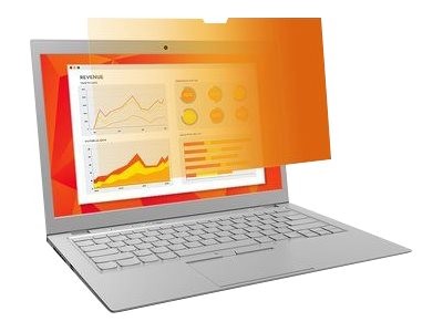 3M Blickschutzfilter Gold für Touch-Laptops mit 13,3" Vollbild - Blickschutzfilter für Notebook - 33