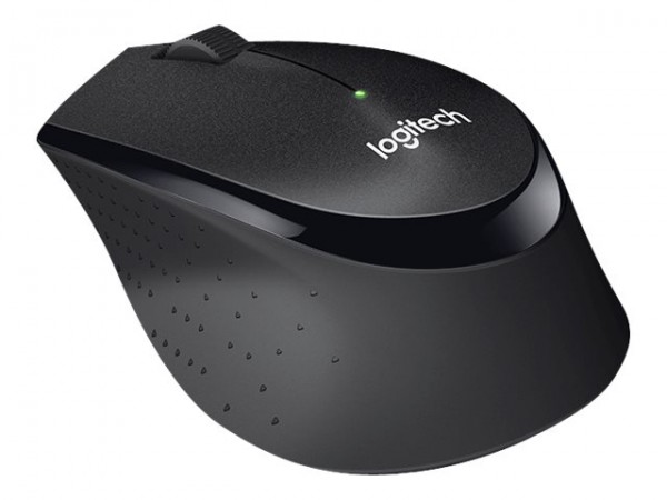 Logitech B330 Silent Plus - Maus - optisch - 3 Tasten - kabellos - 2.4 GHz - kabelloser Empfänger (U