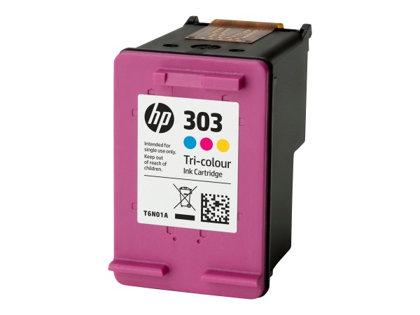 HP 303 - 4 ml - farbstoffbasiert dreifarbig - Original