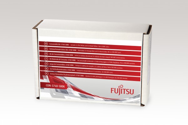 Fujitsu Consumable Kit: 3740-500K - Scanner - Verbrauchsmaterialienkit